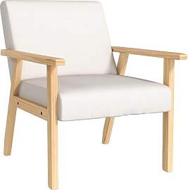 HOMCOM Sessel Wohnzimmer Loungesessel Armlehnstuhl 