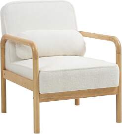 HOMCOM Sessel Wohnzimmer Loungesessel mit