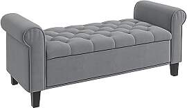 HOMCOM Sitzbank mit Stauraum Polsterbank mit