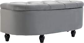 HOMCOM Sitzbank mit Stauraum Polsterbank mit