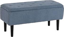 HOMCOM Sitzbank mit Stauraum Polsterbank mit