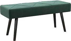 HOMCOM Sitzbank Polsterbank in Samtoptik, Bettbank 