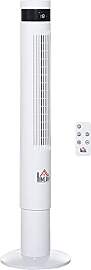 HOMCOM Turmventilator mit Fernsteuerung 110cm 85° 