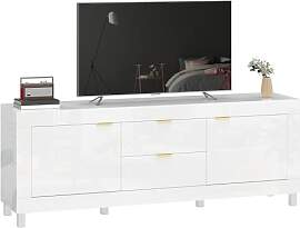 HOMCOM TV-Schrank TV Lowboard für Fernseher bis