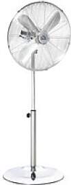 HOMCOM Ventilator silber Polypropylen Edelstahl