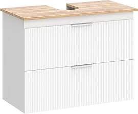 HOMCOM Waschbeckenunterschrank Badezimmerschrank