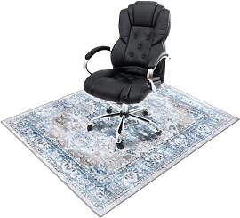 Homcomodar Bodenschutzmatte 90x120cm Bürostuhl