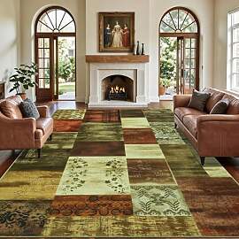 Homcomodar Boho Teppich Wohnzimmer 160x230cm