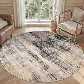 Homcomodar Waschbarer Teppich Wohnzimmer Teppich