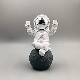 Home Bei Statue Astronaut Figur Spaceman Dekor,