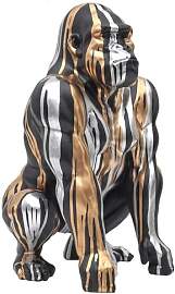 HOME DECO FACTORY, HD0213, Black Gorilla Statue