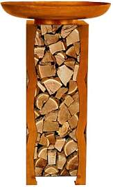 Home Deluxe - Rost Feuerschale - FRANK, Maße: 34