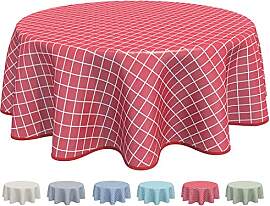 Home Direct Wachstuch Tischdecke Abwaschbar Rund