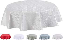 Home Direct Wachstuch Tischdecke Abwaschbar Rund