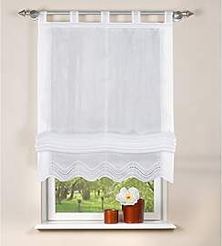 Home fashion 79252-801 Raffrollo, Batist, 140 x