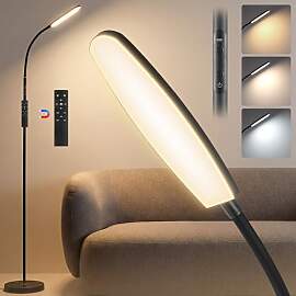 Home Sweet Home LED Stehlampe Dimmbar Schwarz mit