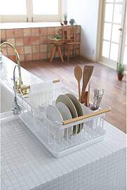 home24 Abtropfgestell 47 x 20 x 34cm Weiß