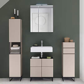 home24 Badset 4-teilig Hochschrank 30 cm 120 x