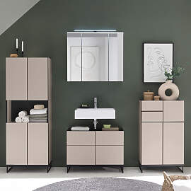 home24 Badset 4-teilig Hochschrank 60 cm 200 x 162 