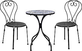 home24 Balkonset 3-teilig 49 x 91 x 41cm