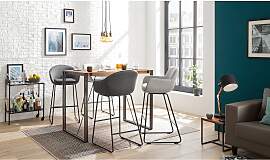 home24 Barstuhl Borris (2er-Set) 52 x 100 x 53cm