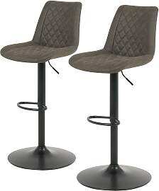 home24 Barstuhl Wismes (2er-Set) 50 x 91 x 58cm