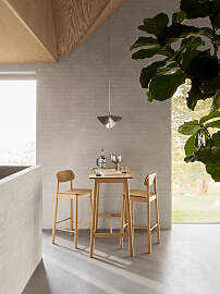 home24 Bartisch Anggai 120 x 105 x 60cm Holz