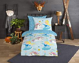 home24 Biber-Bettwäsche Iceprincess 135 x 200 cm