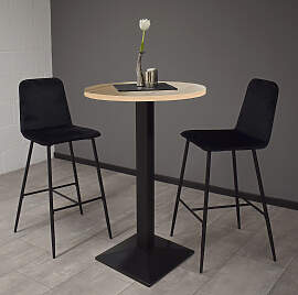 home24 Bistrotisch Bakadi rund 75cm