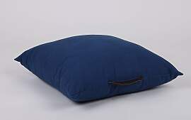 home24 Bodenkissen Phoenix Blau/Dunkelblau 60 x