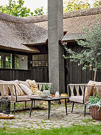 home24 Deko-Vase Apollo 16 x 18 x 18cm Grau