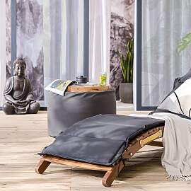 home24 Dekofigur Buddha Bihar 45 x 70 x 34cm Braun