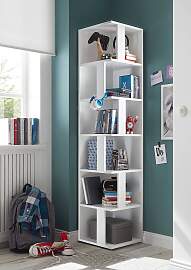 home24 Eckregal Corner Spanplatte, beschichtet