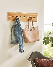 home24 Garderobenleiste Oderen I 80 x 20 x 6cm