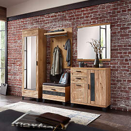 home24 Garderobenpaneel - 70 cm 70 x 108 x 31cm