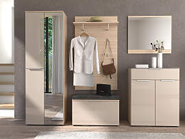 home24 Garderobenpaneel - 80 cm 80 x 138 x 28cm