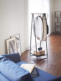 home24 Garderobenständer Rack 52 x 140 x 47cm