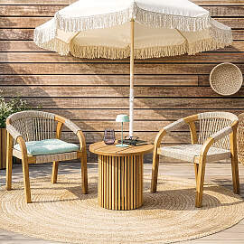 home24 Gartenstuhl 2er-Set 62 x 76 x 59cm
