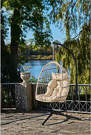 home24 Hängesessel Cisuuk Gestell: Polyrattan