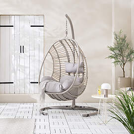 home24 Hängesessel Kayoa 115 x 190 x 119cm
