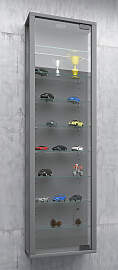 home24 Hängevitrine Stano Maxi 33 x 113 x 18cm