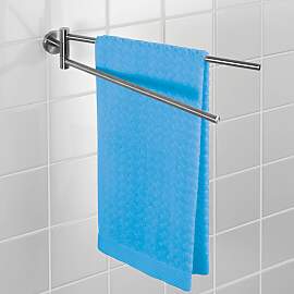 home24 Handtuchhalter Bosio Edelstahl rostfrei