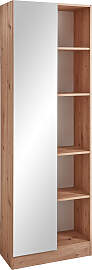 home24 Hochschrank 1 Spiegeltür 60 x 1955 x 33cm