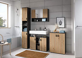 home24 Hochschrank Mone 30 cm 30 x 192 x 30cm