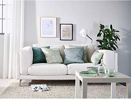 home24 Kissenbezug 7312 Orange/Pastellapricot 46 x 