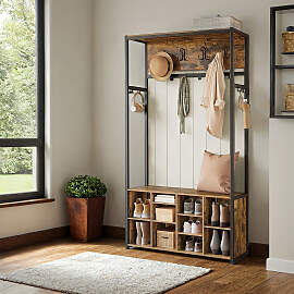 home24 Kompaktgarderobe Bronzeville 100 x 180 x