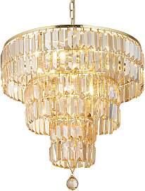 home24 Kronleuchter Empire 5-flammig 50 x 45 x