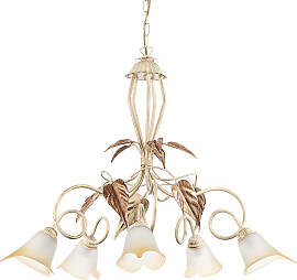 home24 Kronleuchter Vanda 90 x 130 x 90cm Weiß 5