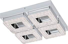 home24 LED-Deckenleuchte Fradelo II 28 x 6 x 28cm