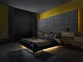 home24 LED-Einbauleuchte Stripe Typ G 240 x 0 x